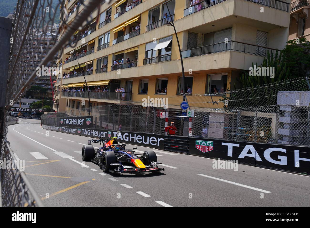 Montecarlo, Monaco. 7 giugno 2026. Isack Hadjar, durante la Formula 1 Louis Vuitton Grand Prix de Monaco. Crediti: Alessio Morgese / Alamy live news Foto Stock