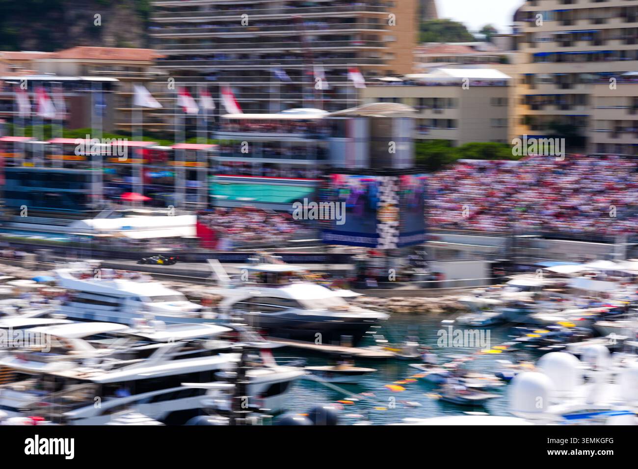 Montecarlo, Monaco. 7 giugno 2026. Il porto di Monaco, durante la Formula 1 Louis Vuitton Grand Prix de Monaco. Crediti: Alessio Morgese / Alamy live news Foto Stock