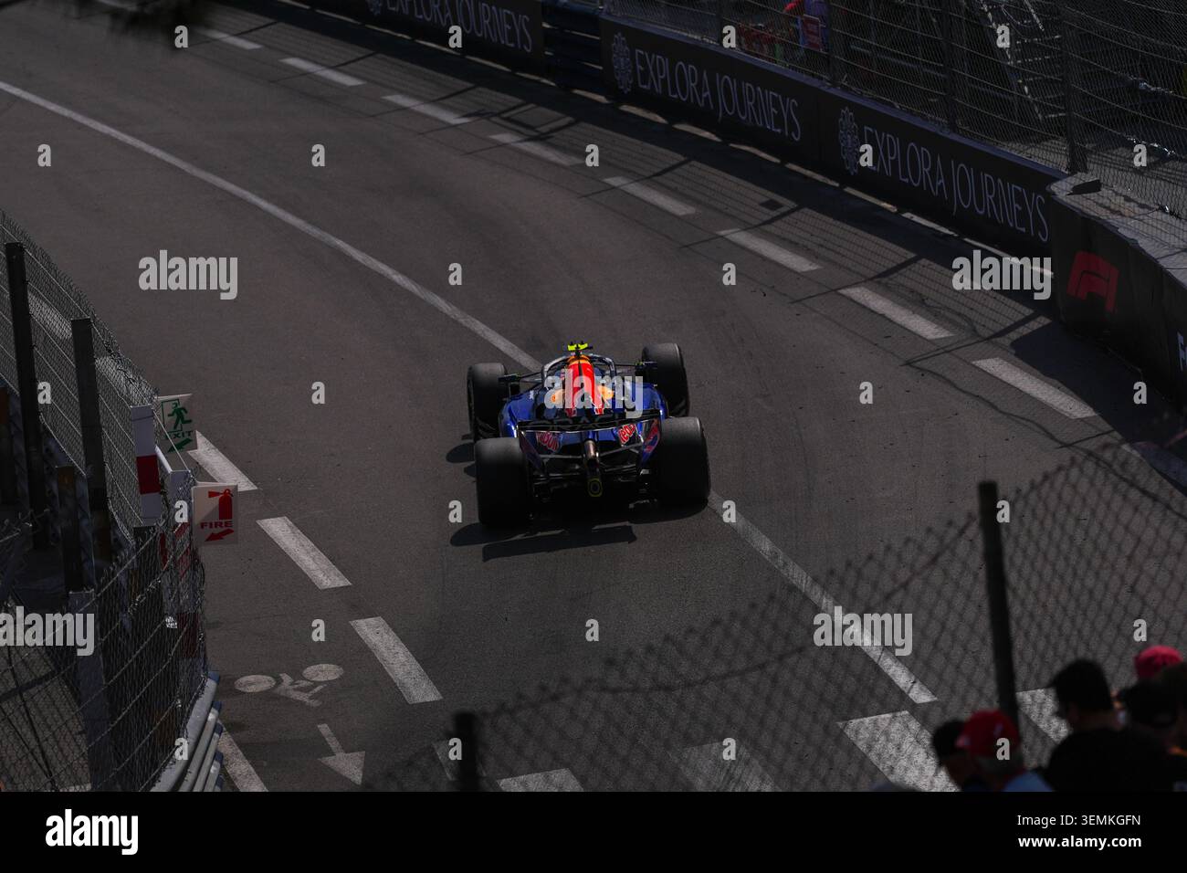 Montecarlo, Monaco. 7 giugno 2026. Isack Hadjar, durante la Formula 1 Louis Vuitton Grand Prix de Monaco. Crediti: Alessio Morgese / Alamy live news Foto Stock