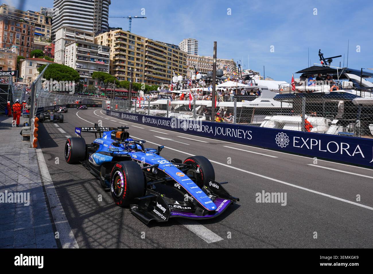 Montecarlo, Monaco. 7 giugno 2026. Alexander Albon, durante la Formula 1 Louis Vuitton Grand Prix de Monaco. Crediti: Alessio Morgese / Alamy live news Foto Stock