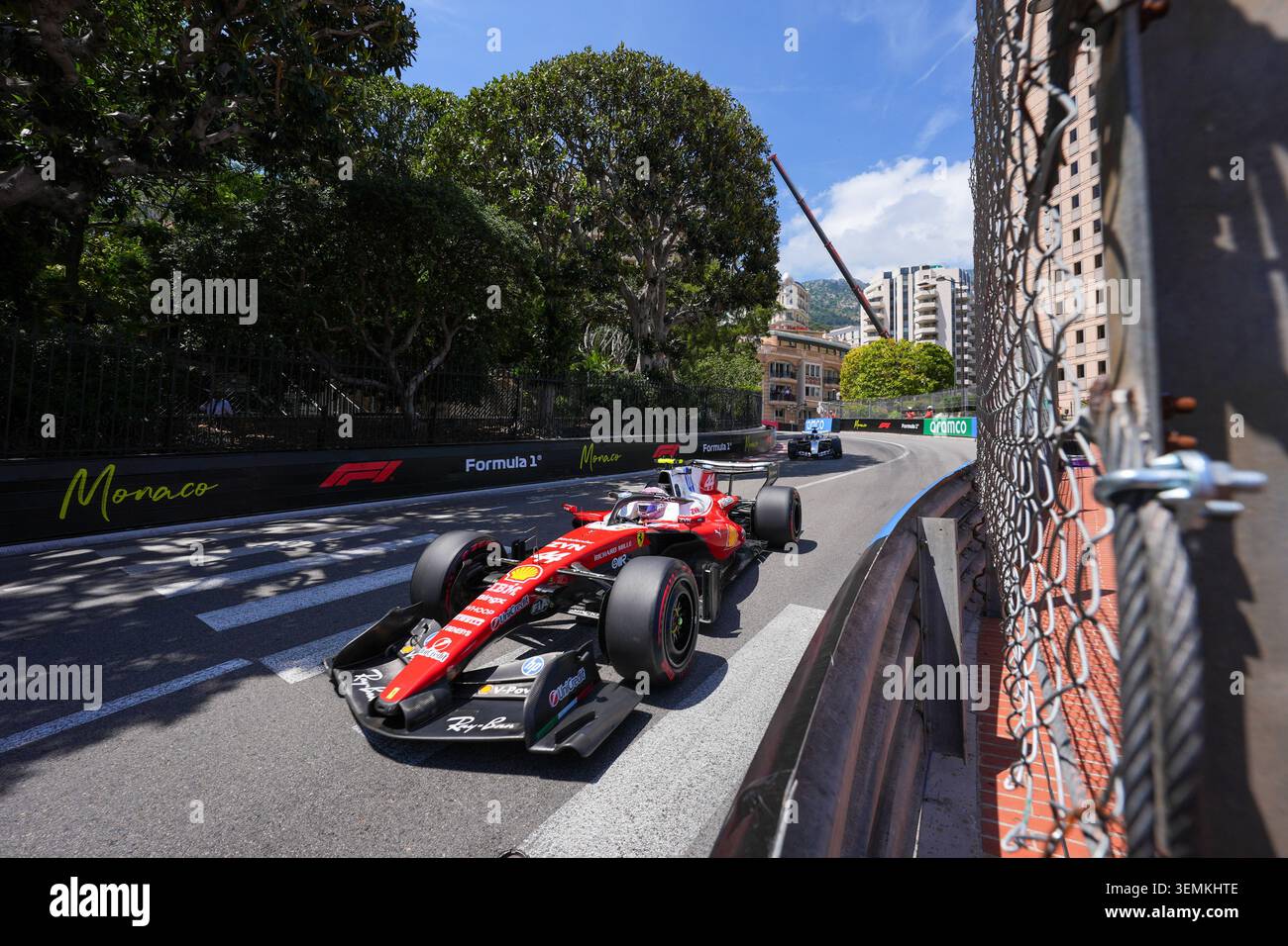Montecarlo, Monaco. 7 giugno 2026. Lewis Hamilton, durante la Formula 1 Louis Vuitton Grand Prix de Monaco. Crediti: Alessio Morgese / Alamy live news Foto Stock