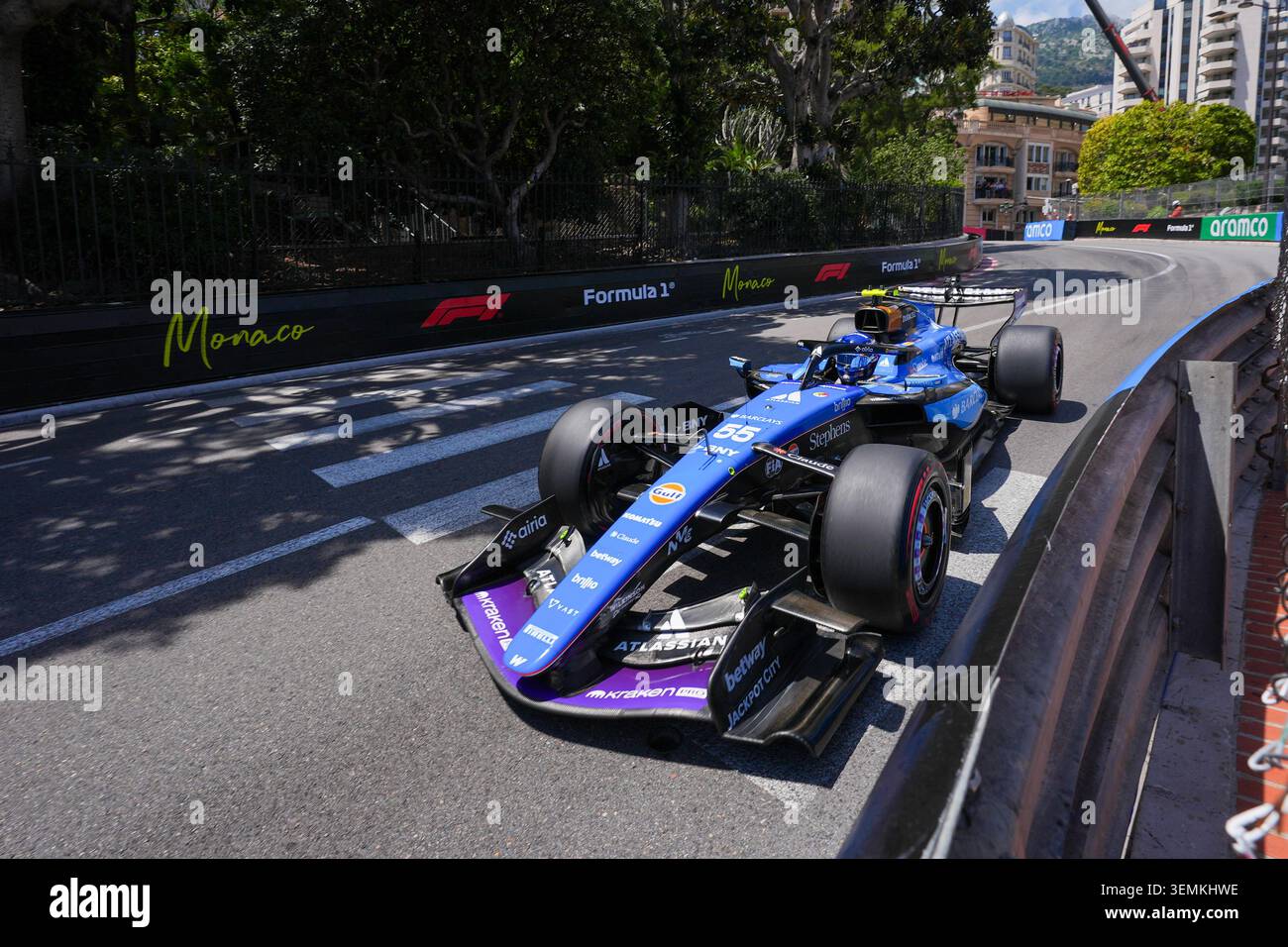 Montecarlo, Monaco. 7 giugno 2026. Carlos Sainz Jr., durante la Formula 1 Louis Vuitton Grand Prix de Monaco. Crediti: Alessio Morgese / Alamy live news Foto Stock