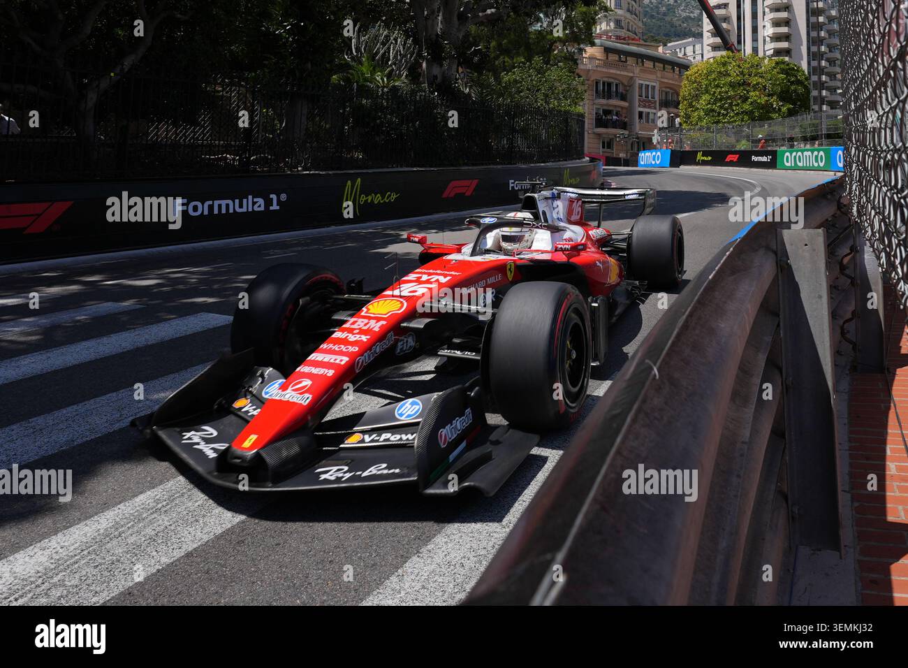Montecarlo, Monaco. 7 giugno 2026. Charles Leclerc, durante la Formula 1 Louis Vuitton Grand Prix de Monaco. Crediti: Alessio Morgese / Alamy live news Foto Stock