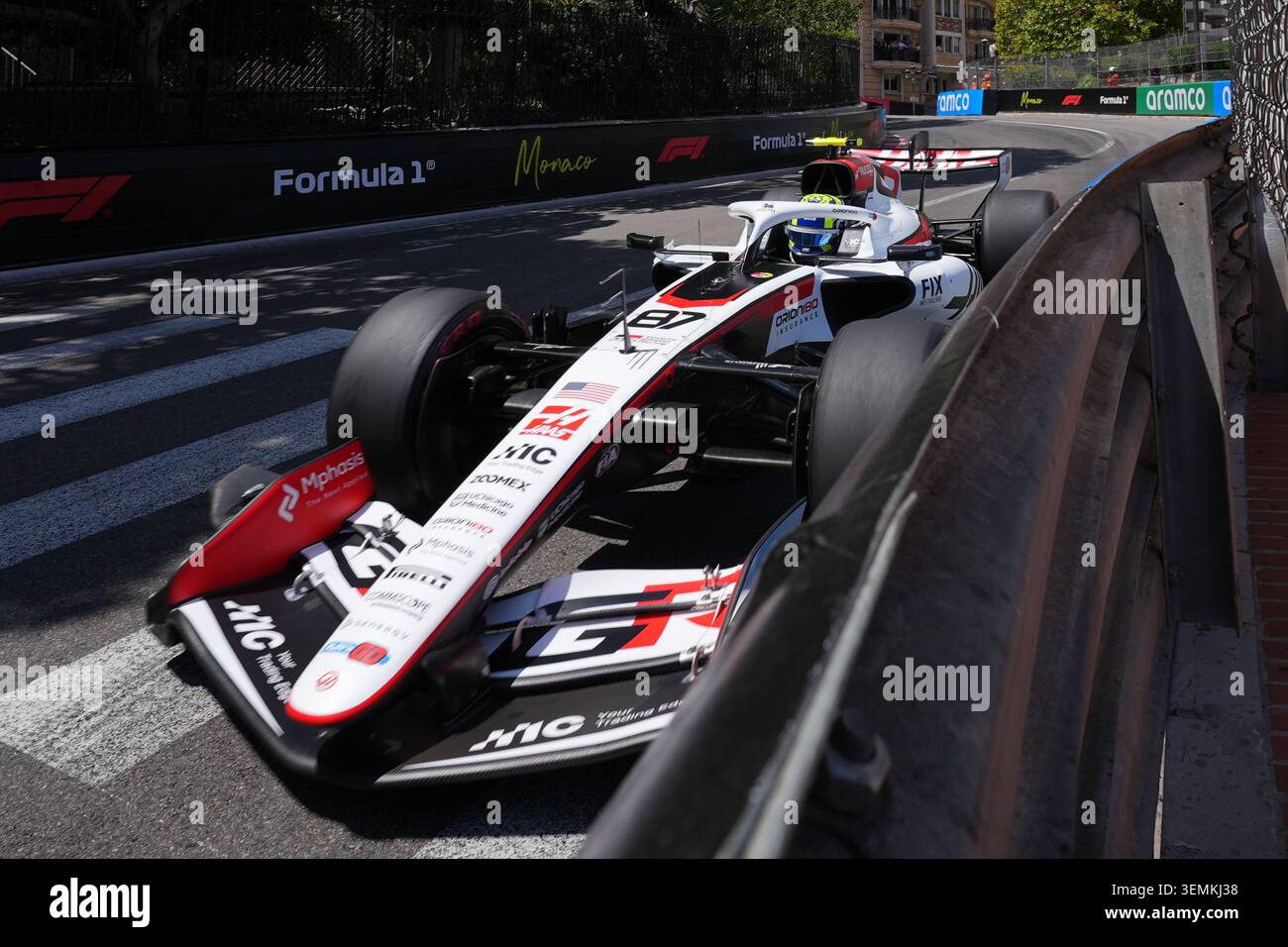 Montecarlo, Monaco. 7 giugno 2026. Oliver Bearman, durante la Formula 1 Louis Vuitton Grand Prix de Monaco. Crediti: Alessio Morgese / Alamy live news Foto Stock