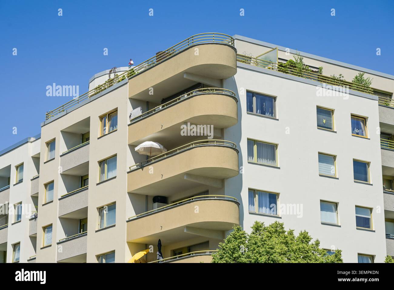 Wohnhaus, Bismarckstraße, Charlottenburg, Berlino, Germania Foto Stock