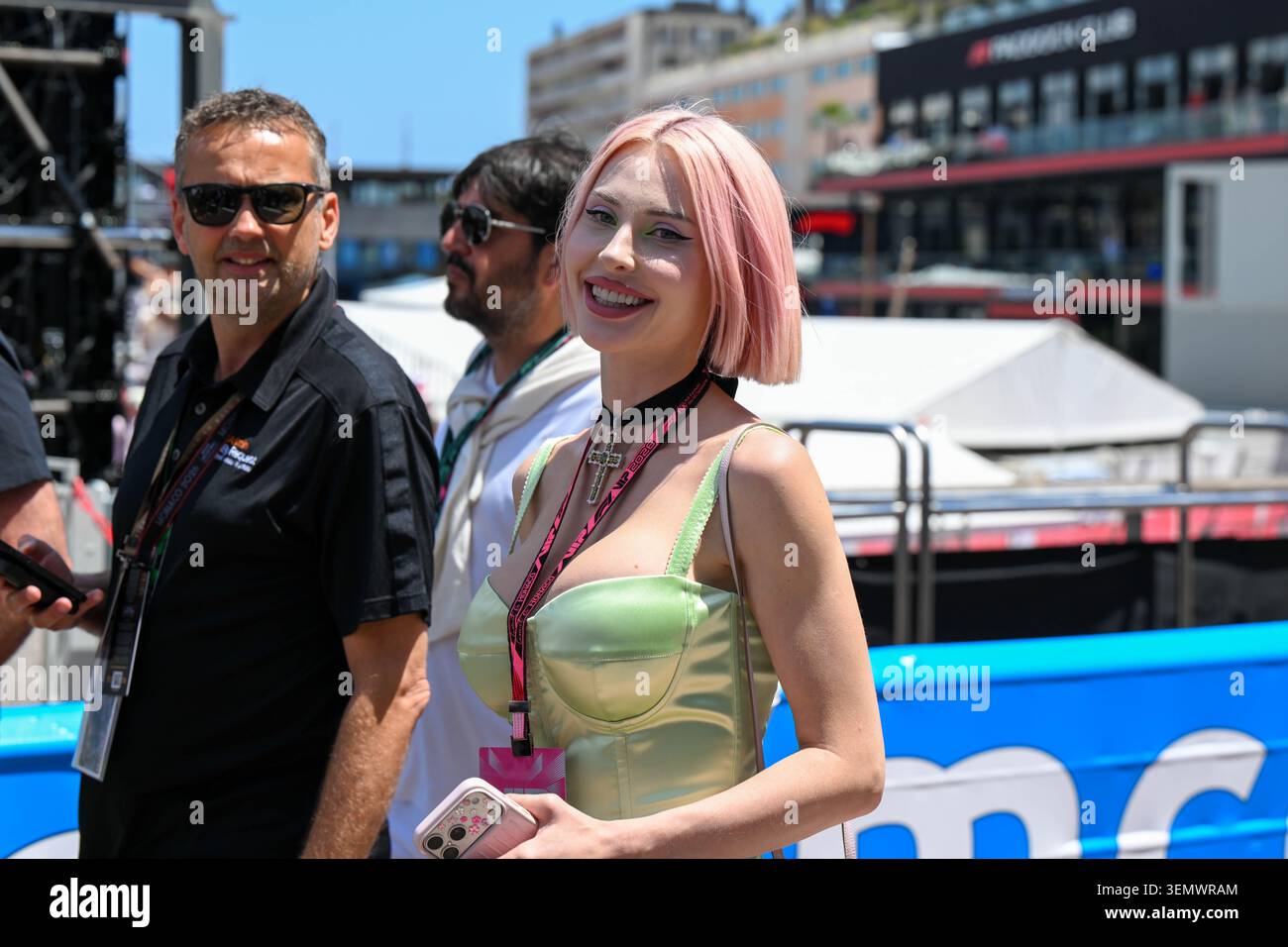 Monaco, Monte Carlo, 7 giugno 2026, Guest Monaco GP, Monaco GP, durante la gara di F1, Copyright Marco Talluto/Alamy Live News Foto Stock