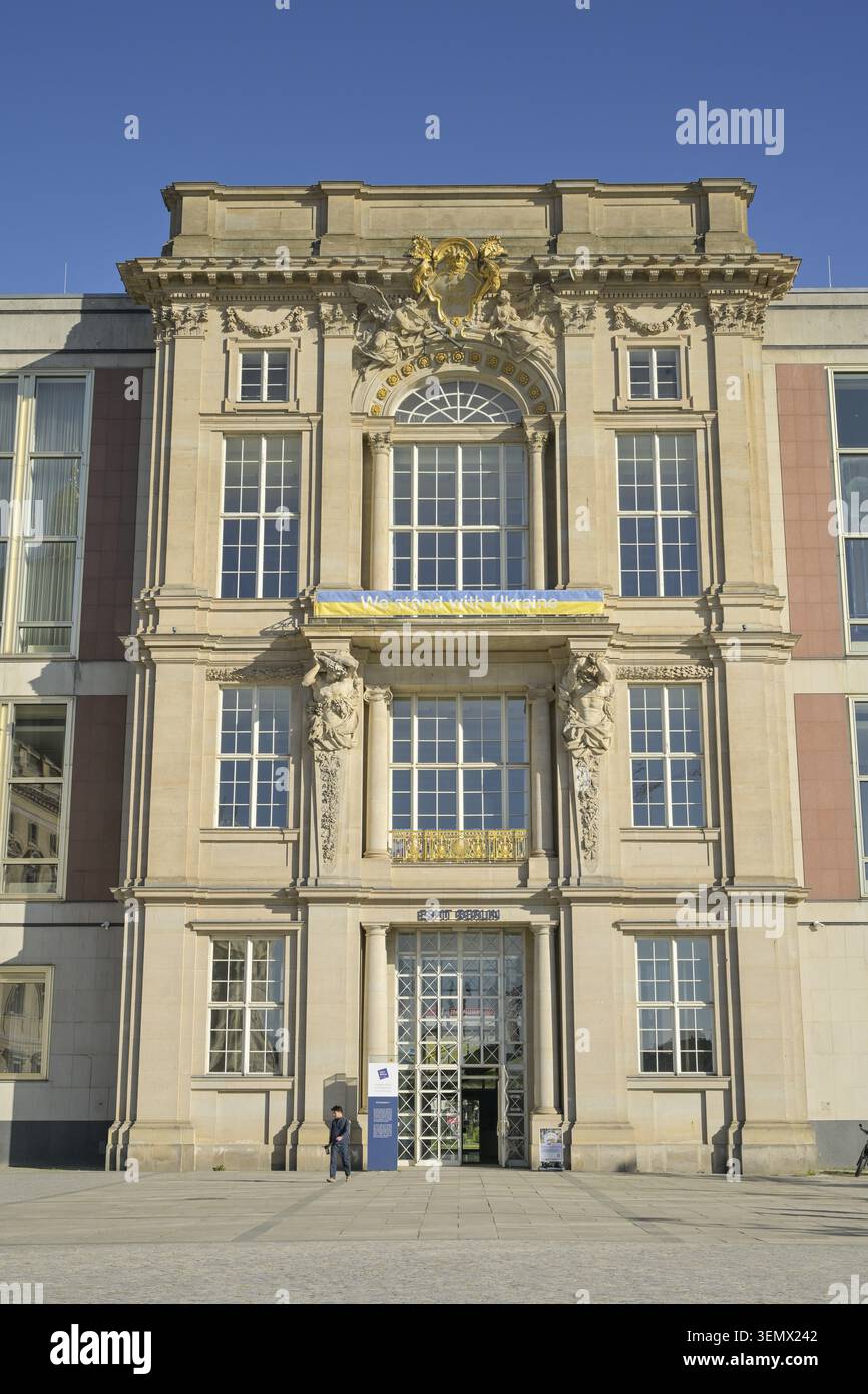 ESMT, edificio del Consiglio di Stato, Schlossplatz, Mitte, Berlino, Germania Foto Stock