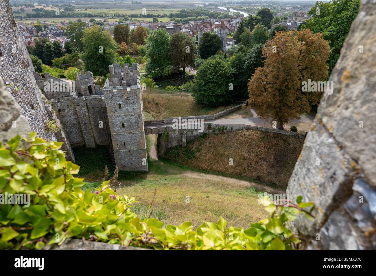 Castello di Arundel Foto Stock