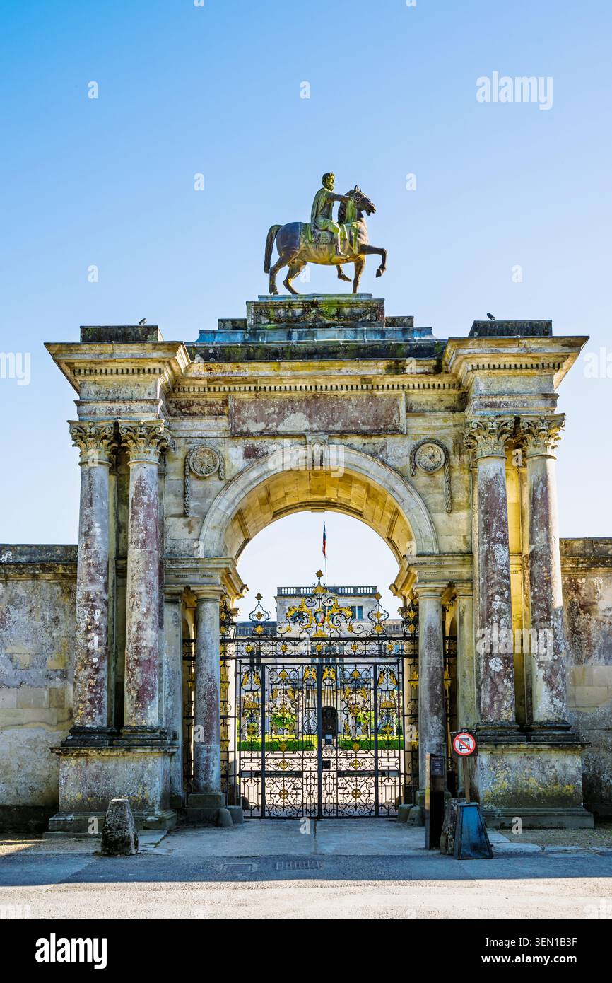 Wilton House, Wilton, River Nadder, Salisbury, Wiltshire, Inghilterra Foto Stock