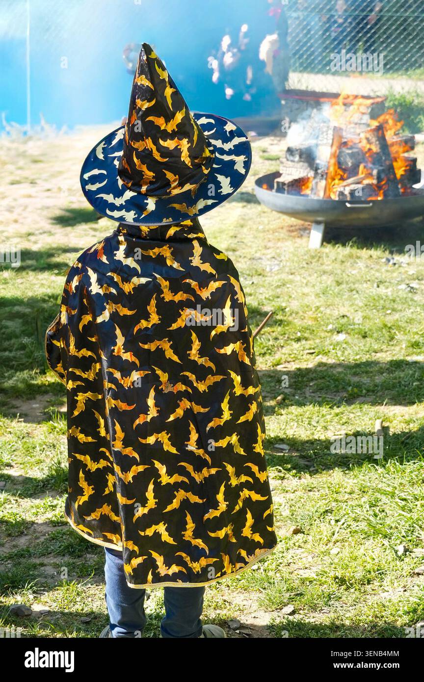 Costume per bambini per carnevale. Costume di Halloween Foto Stock