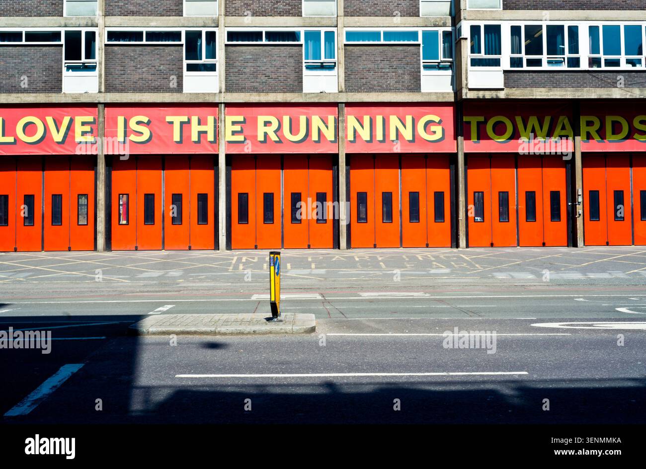 Fire Street, Old Street, Londra, Inghilterra Foto Stock