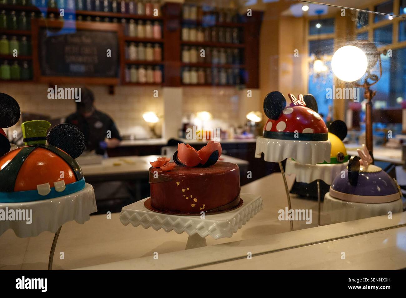 Orlando USA febbraio 28 2026 torte a tema all'Amorette Foto Stock