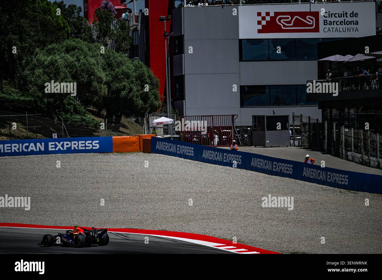 #36 Ayumu Iwasa del Team Oracle Red Bull Racing, Red Bull Ford Rb22,n affrontano la sessione di prove FIA Formula 1 World Championship GP di F1 di Barcellona-Catalogna 2026 12 giu, Barcellona Spagna (foto di Luca Barsali/DeFodi Images) Foto Stock