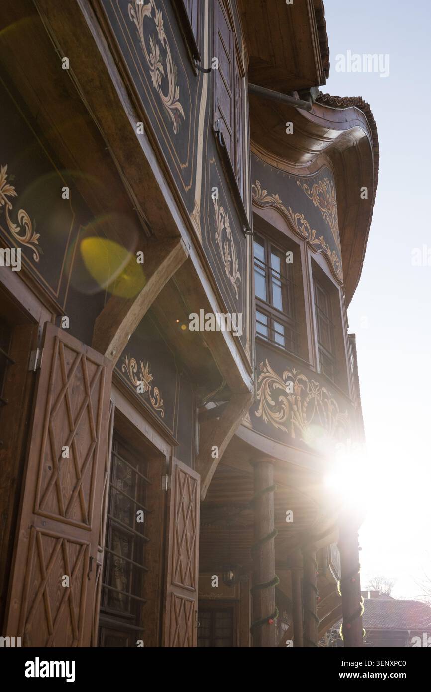 Antica città di Plovdiv Foto Stock