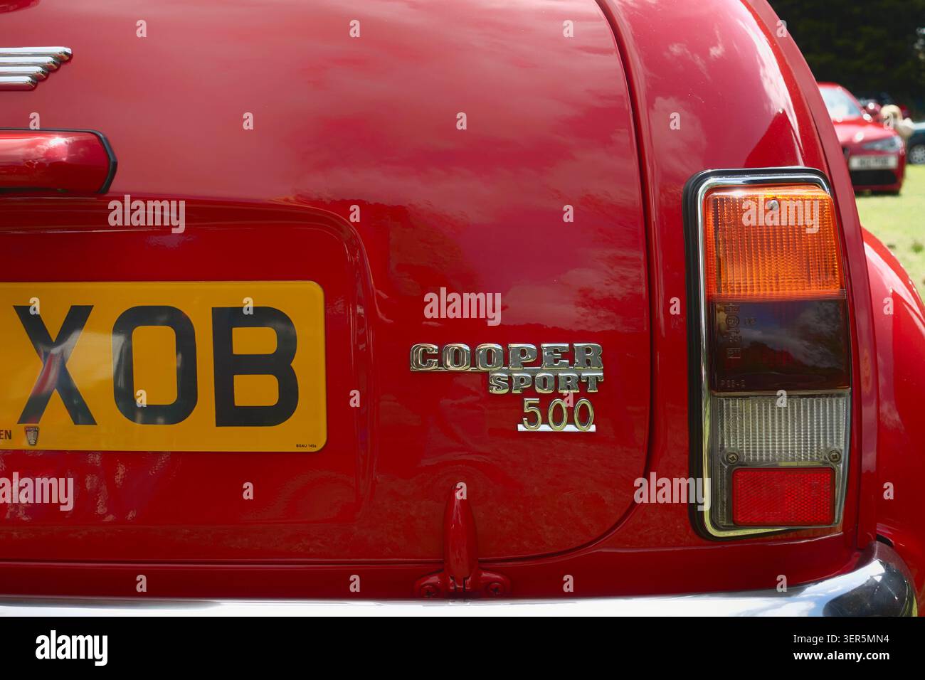 Logo Rover Mini Cooper Sport 500 Foto Stock