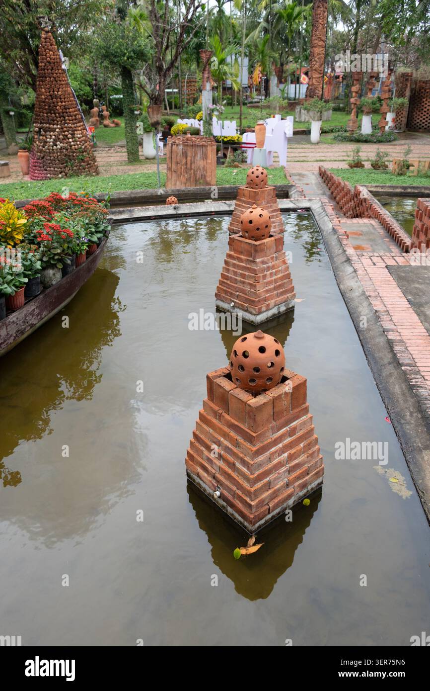 Villaggio di ceramiche di Thanh ha vicino a Hoi An Vietnam Foto Stock