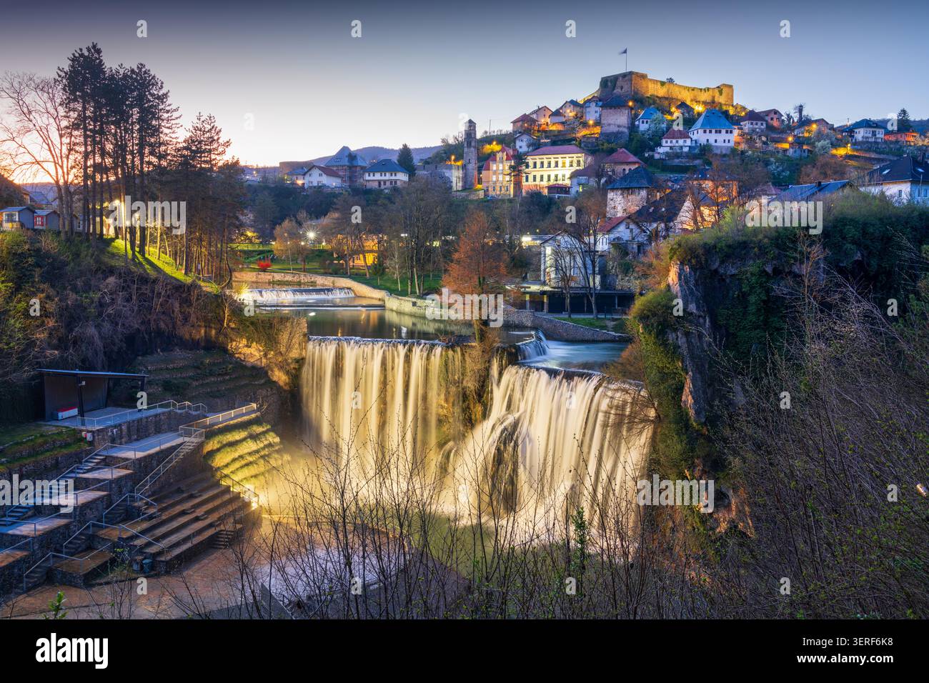 Jajce, Croazia Foto Stock