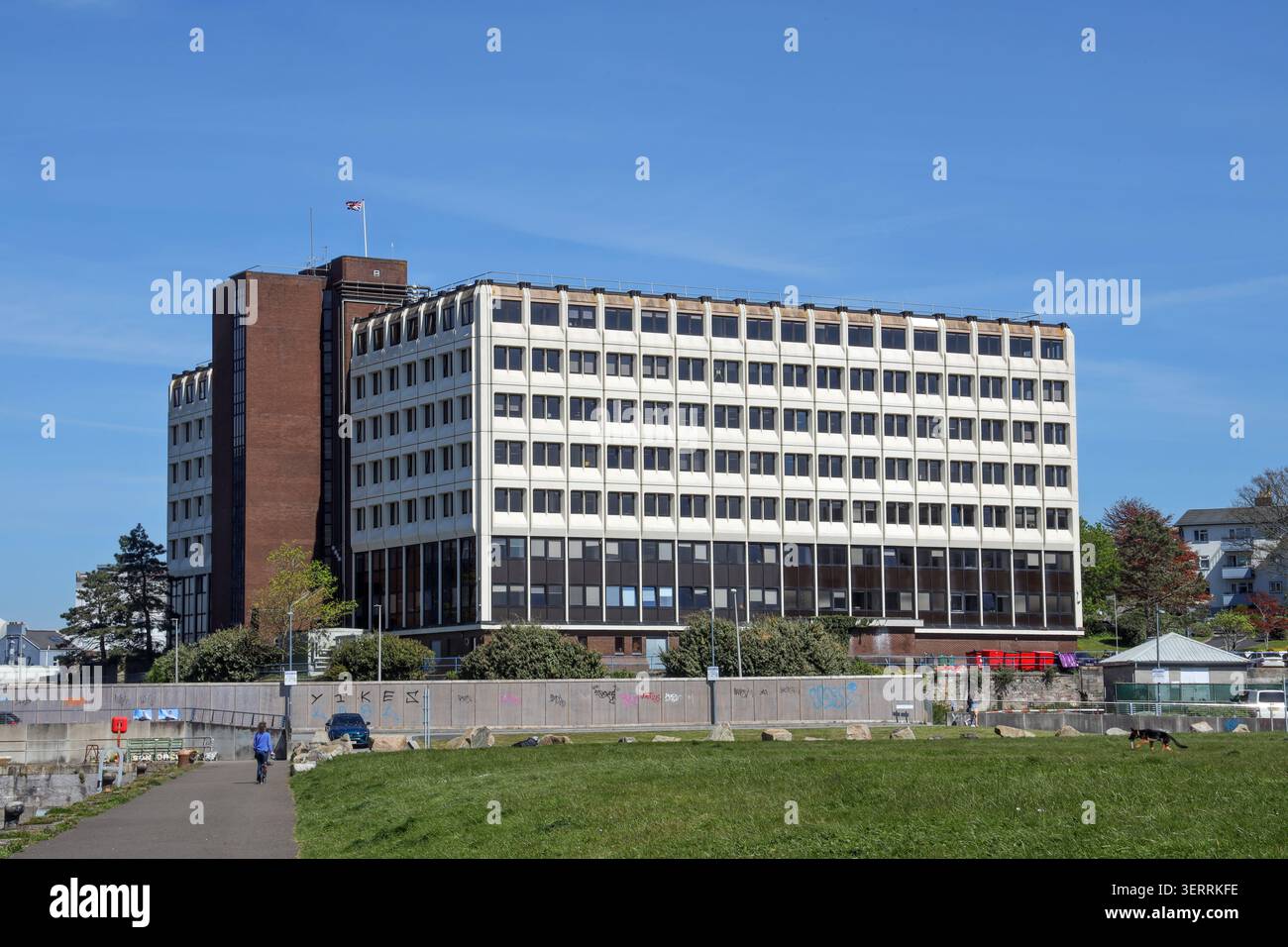 Ballard House, Millbay Plymouth. Sede degli uffici amministrativi del comune di Plymouth nel 2026 Foto Stock