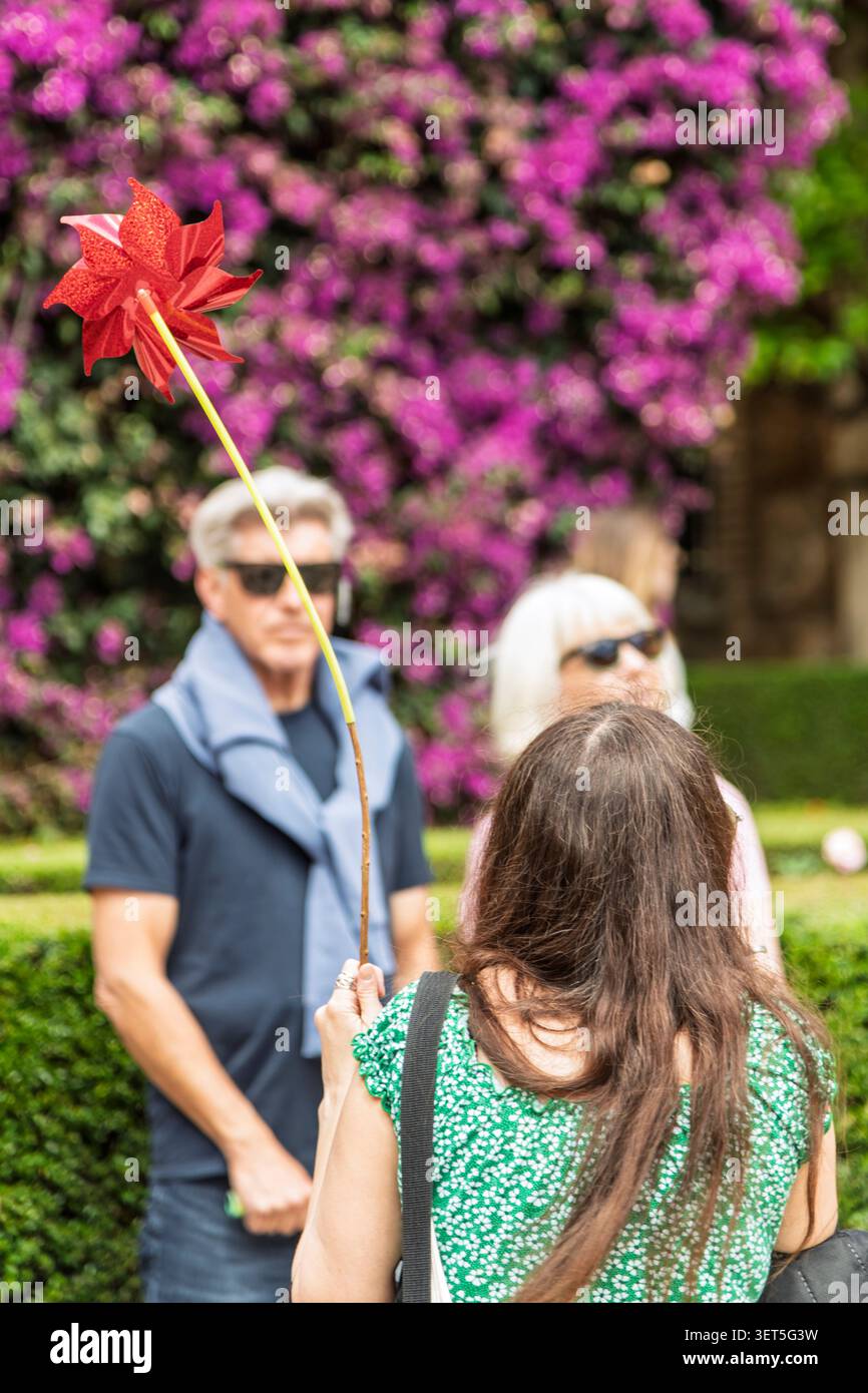 Guida turistica, Siviglia, Spagna Foto Stock