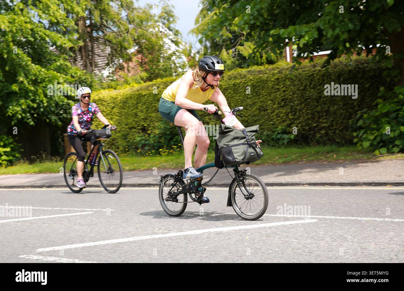 Giro in bicicletta da Londra a Brighton passando per Haywards Heath Foto Stock