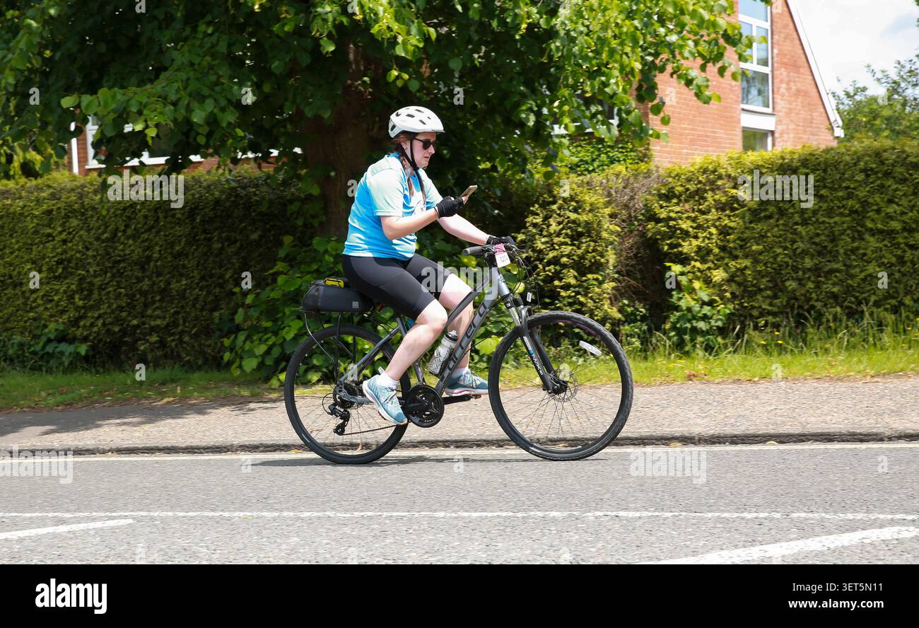 Giro in bicicletta da Londra a Brighton passando per Haywards Heath Foto Stock