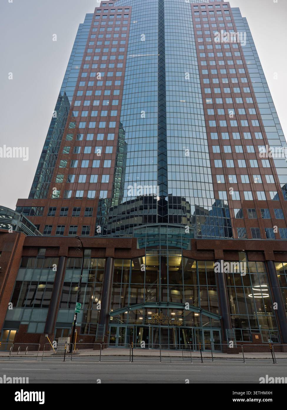 Il centro cittadino di Montreal, Quebec, Canada Foto Stock