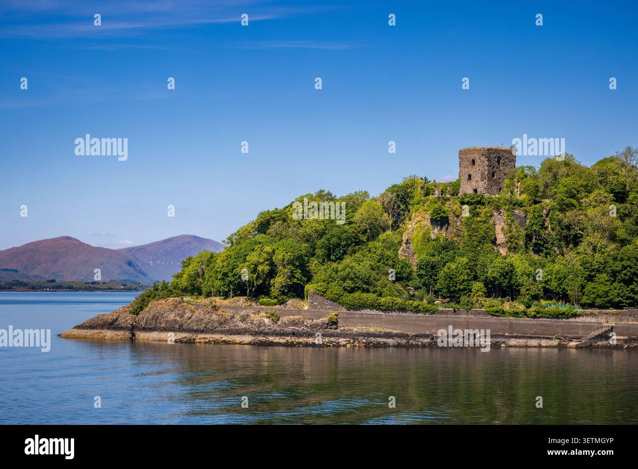 Castello di Dunollie, Oban, Argyll e Bute, Scozia Foto Stock
