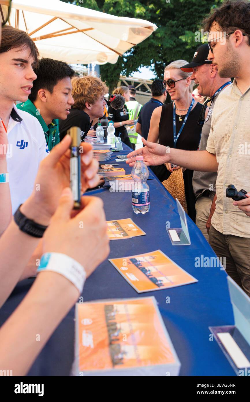Formula Campionato europeo regionale Monza 21/06/2026 Meet and Greet Foto Stock