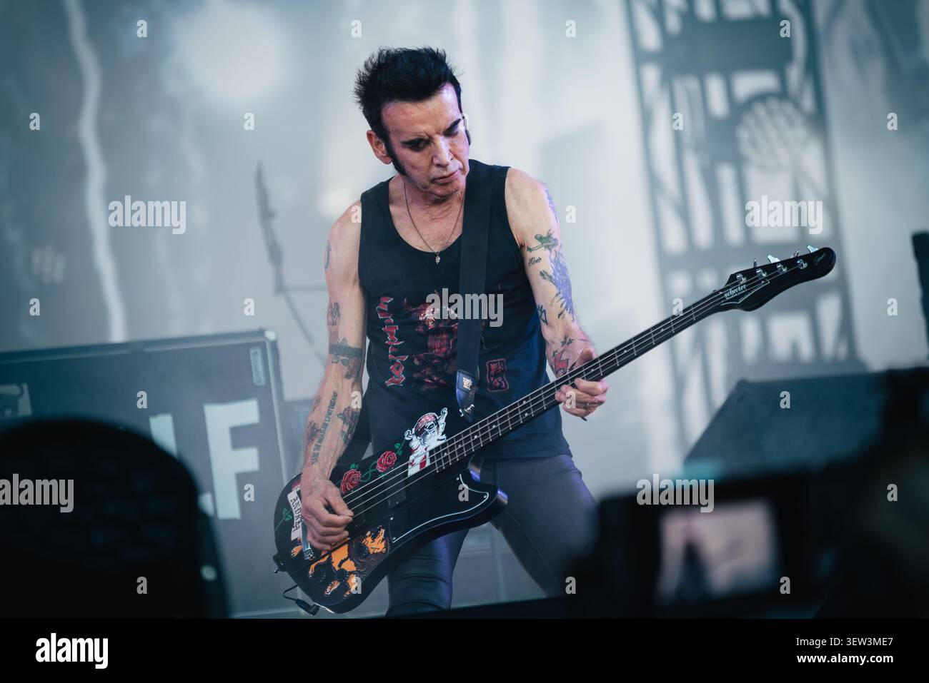 I cure si esibiscono dal vivo al Blackweir Live di Cardiff, 24 giugno 2026 Foto Stock