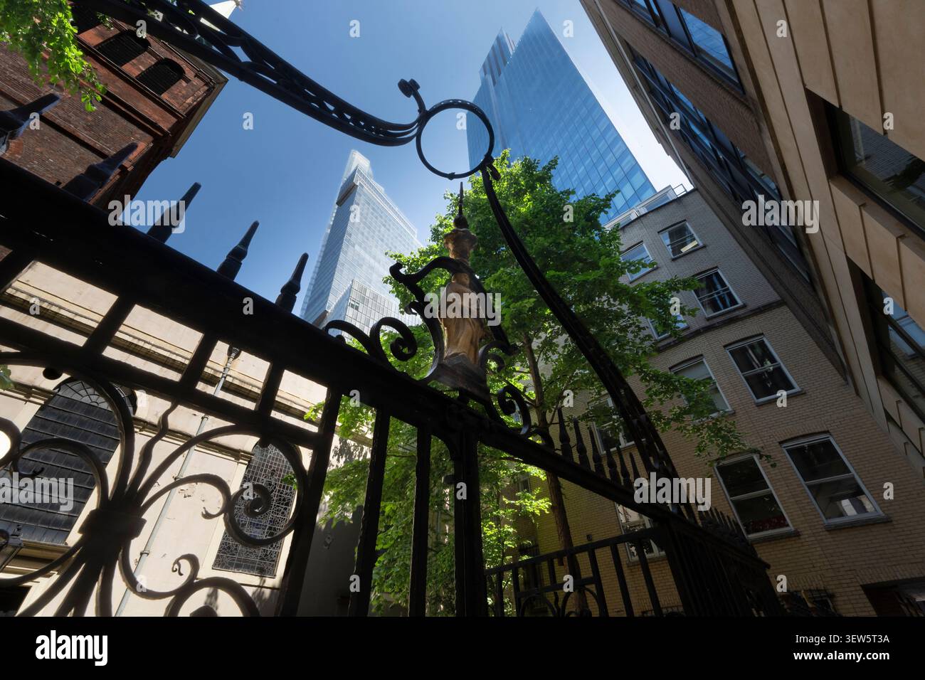 St. Peter-upon-Cornhill Foto Stock