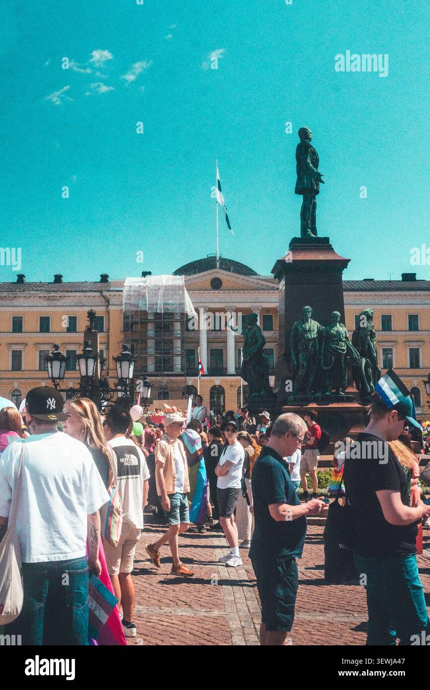 Helsinki Pride 2026 Foto Stock
