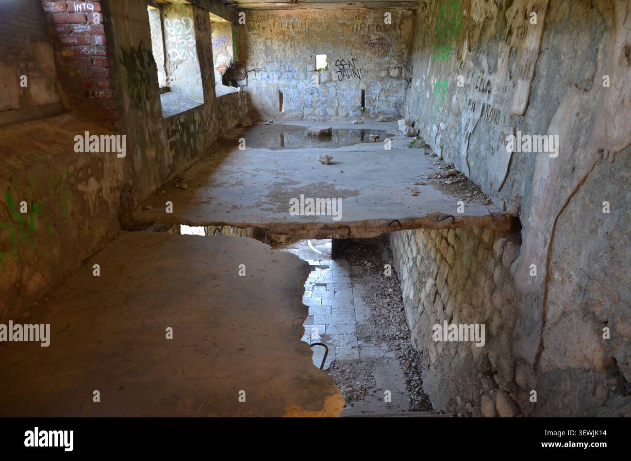 Forte di Kotor, Montenegro Foto Stock