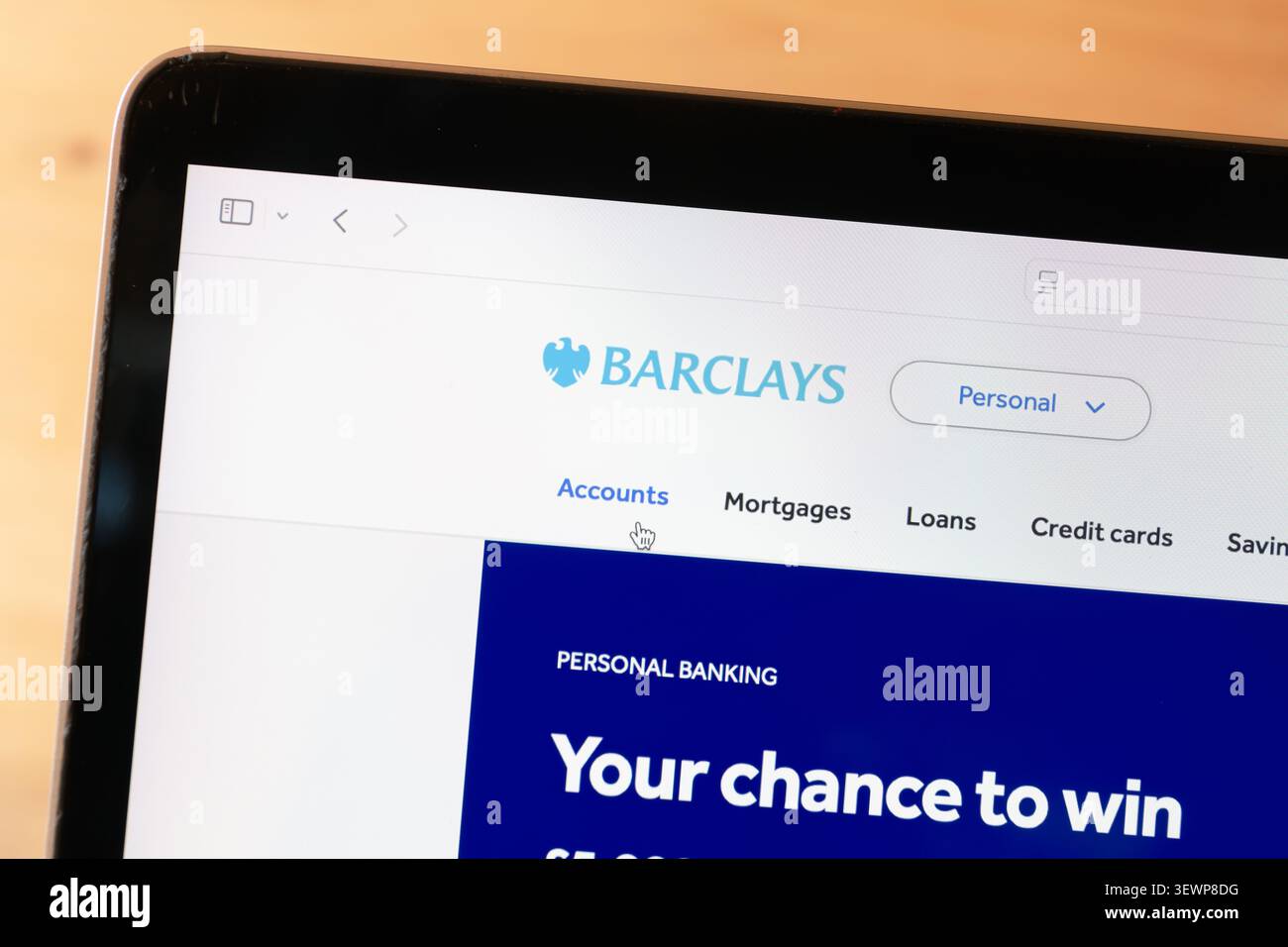 Ostersund, Svezia - 28 giugno 2026. Sito web di Barclays Foto Stock