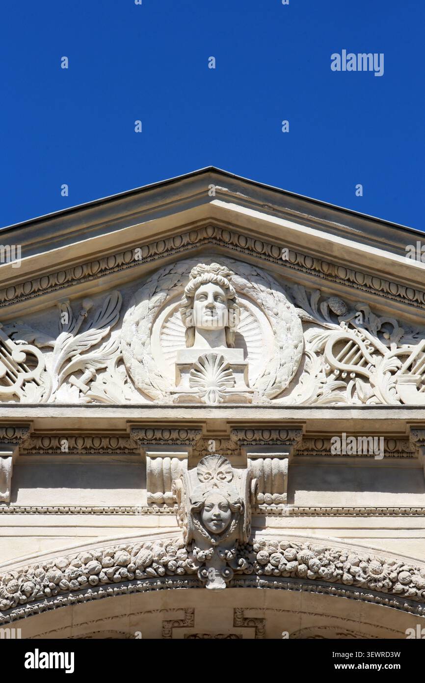 L'Opéra Grand Avignon, nommé Initialement Théâtre Municipal, puis Opéra-Théâtre d'Avignon et des Pays de Vaucluse, est une salle de spectacle construi Foto Stock