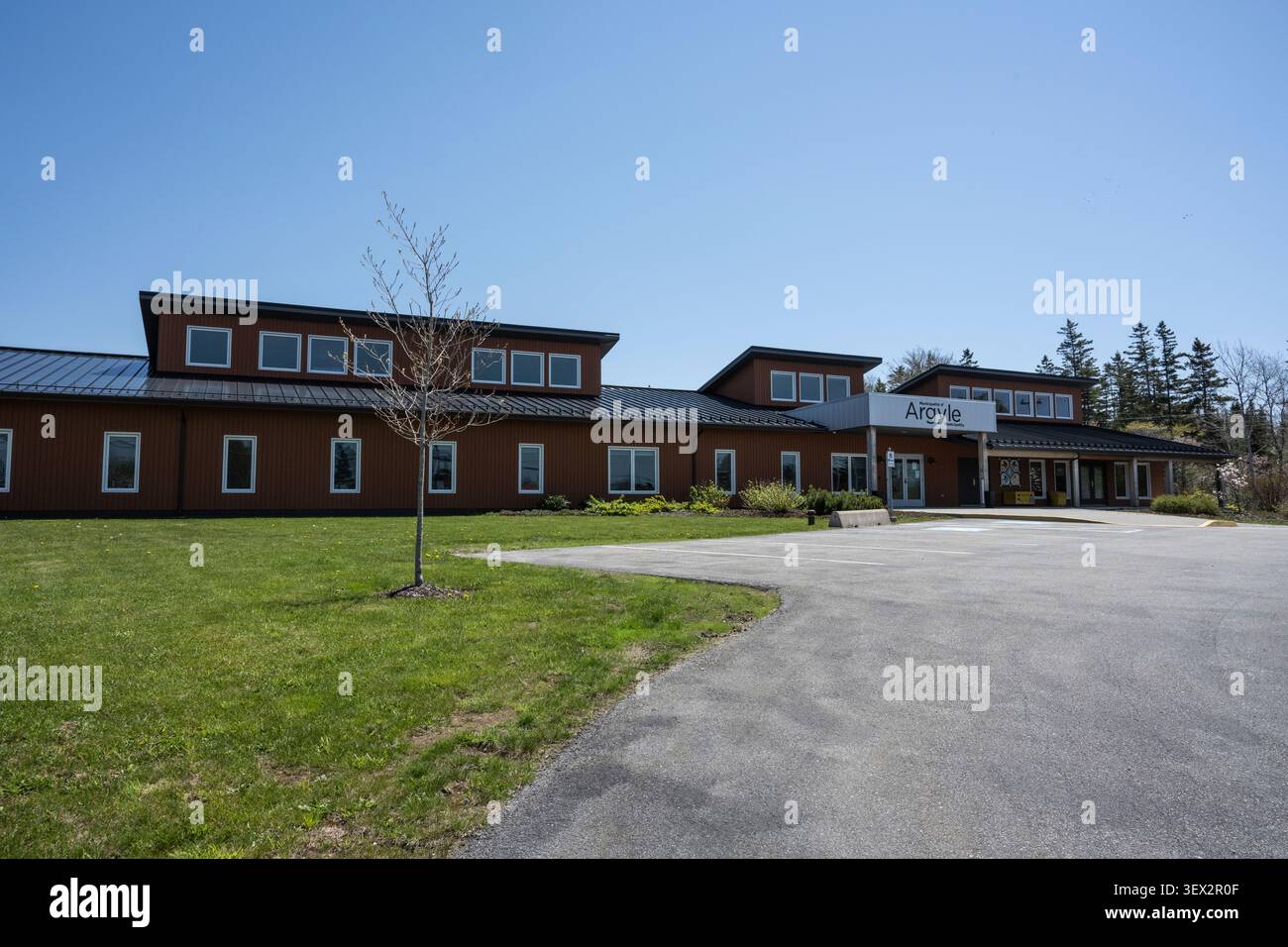 Uffici del comune di Argyle sulla NS 308 a Tusket, nuova Scozia, Canada Foto Stock