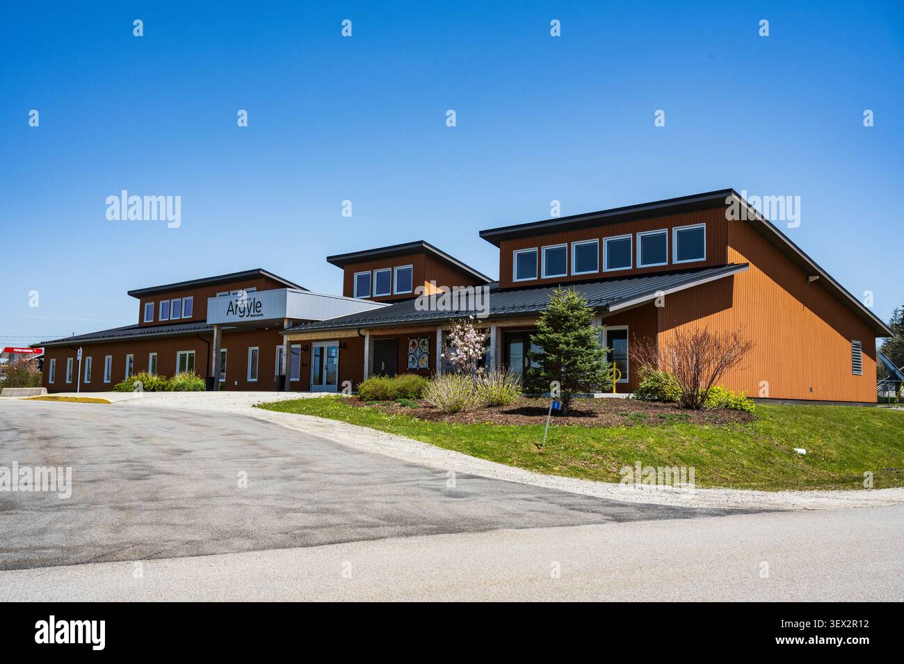 Uffici del comune di Argyle sulla NS 308 a Tusket, nuova Scozia, Canada Foto Stock