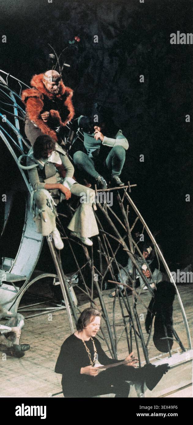 Messa in scena d'avanguardia al Teatro Sovremennik, URSS, anni '1970 Foto Stock