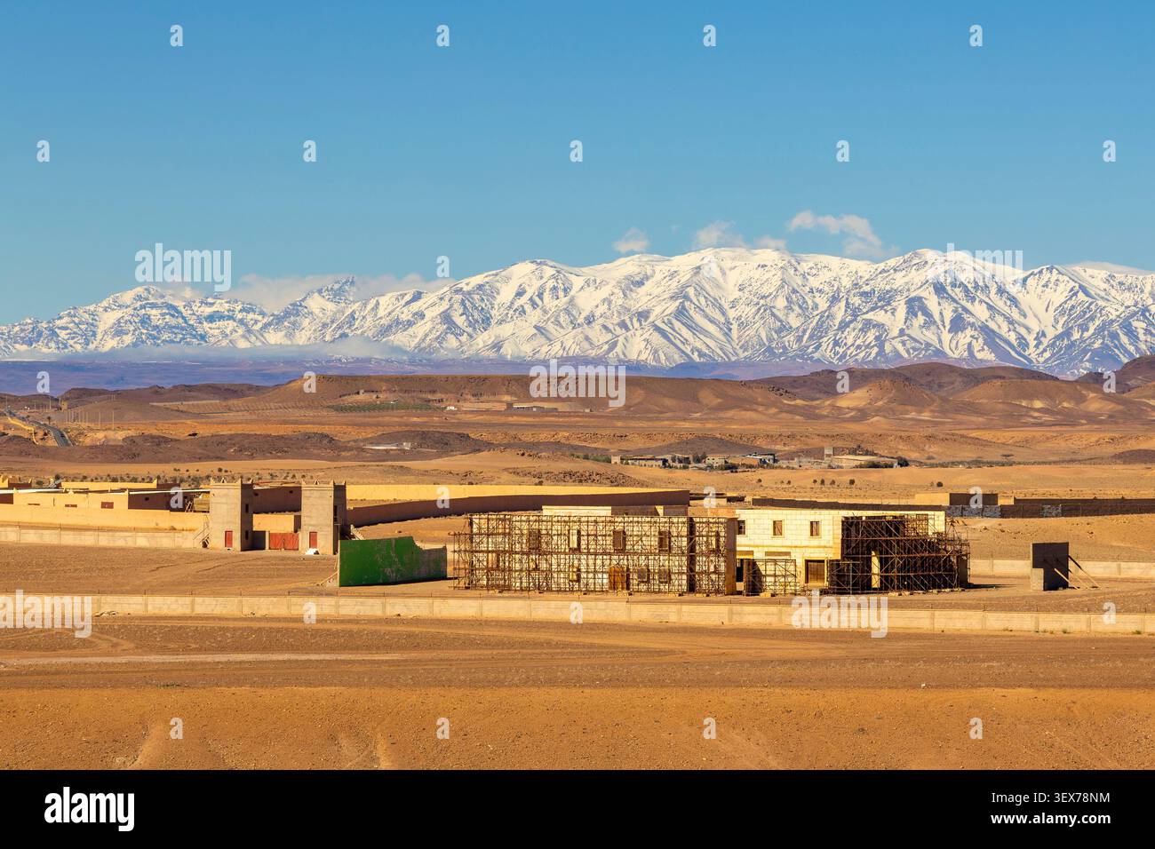 Marocco, regione di Drâa-Tafilalet, provincia di Ouarzazate, Ouarzazate, Atlas Studios, Ouarzazate Film Studios Foto Stock