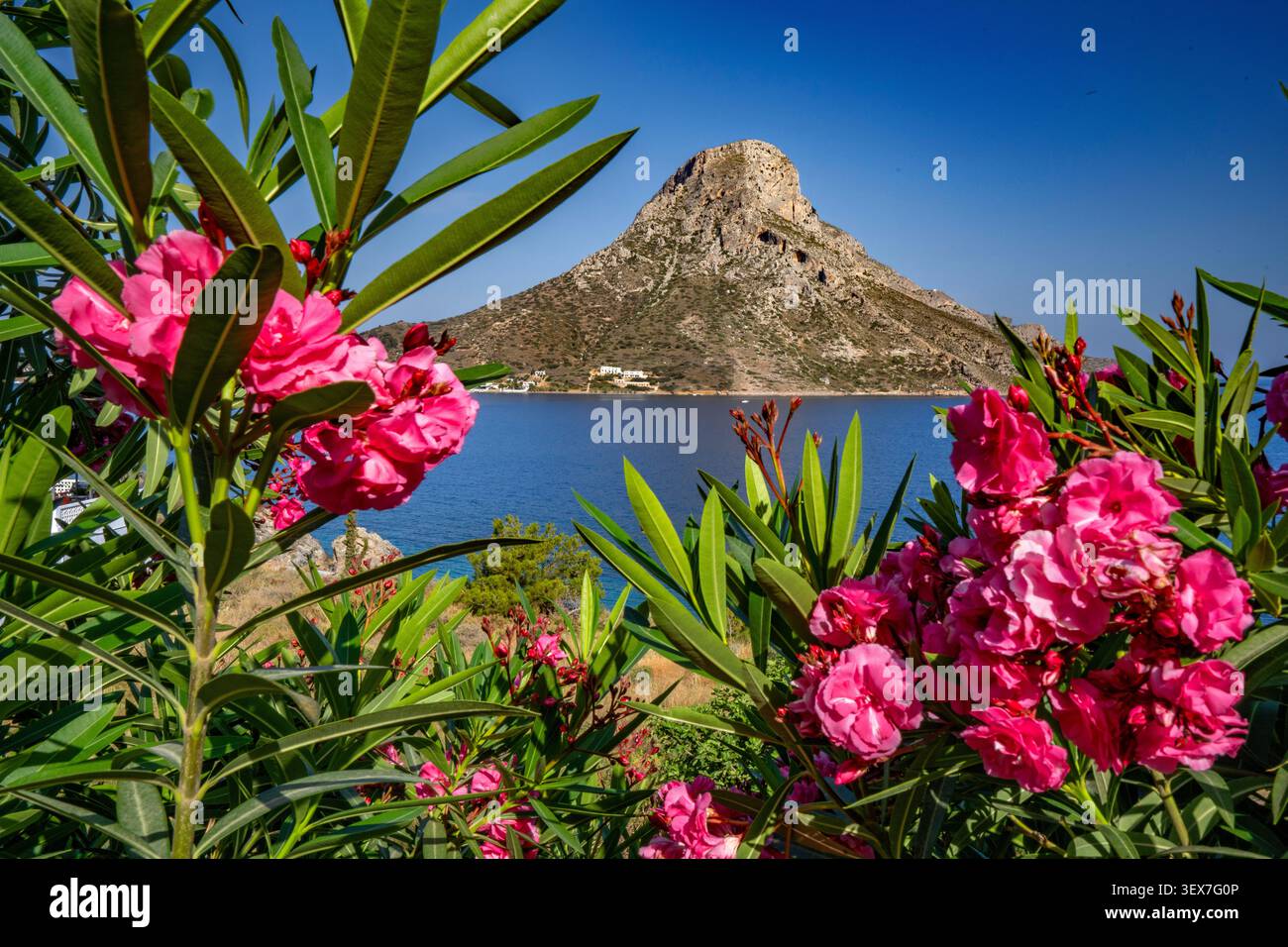 Grecia, Isole del Dodecaneso, Isola di Talendos Foto Stock