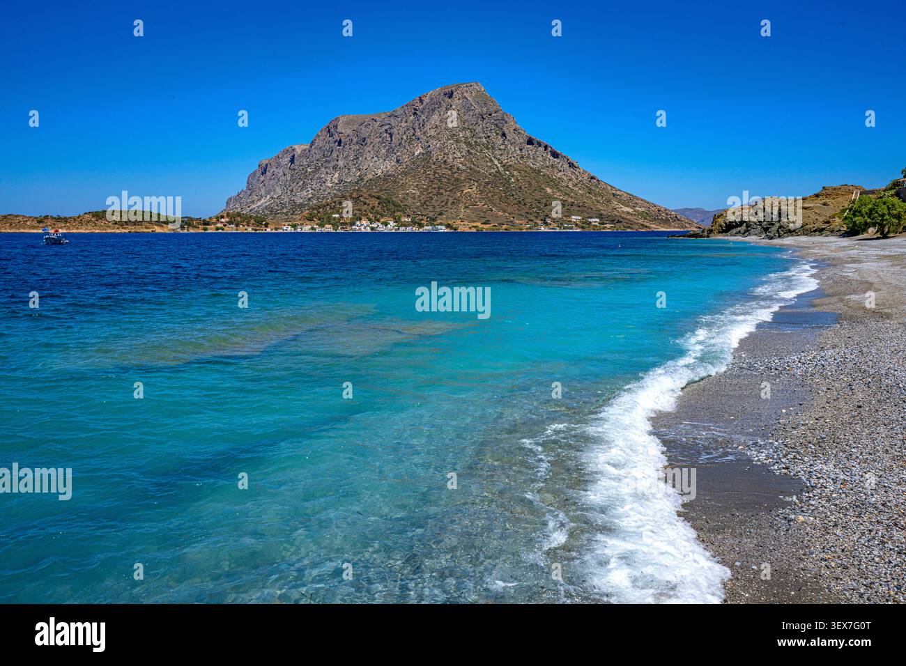 Grecia, Isole del Dodecaneso, Isola di Talendos Foto Stock
