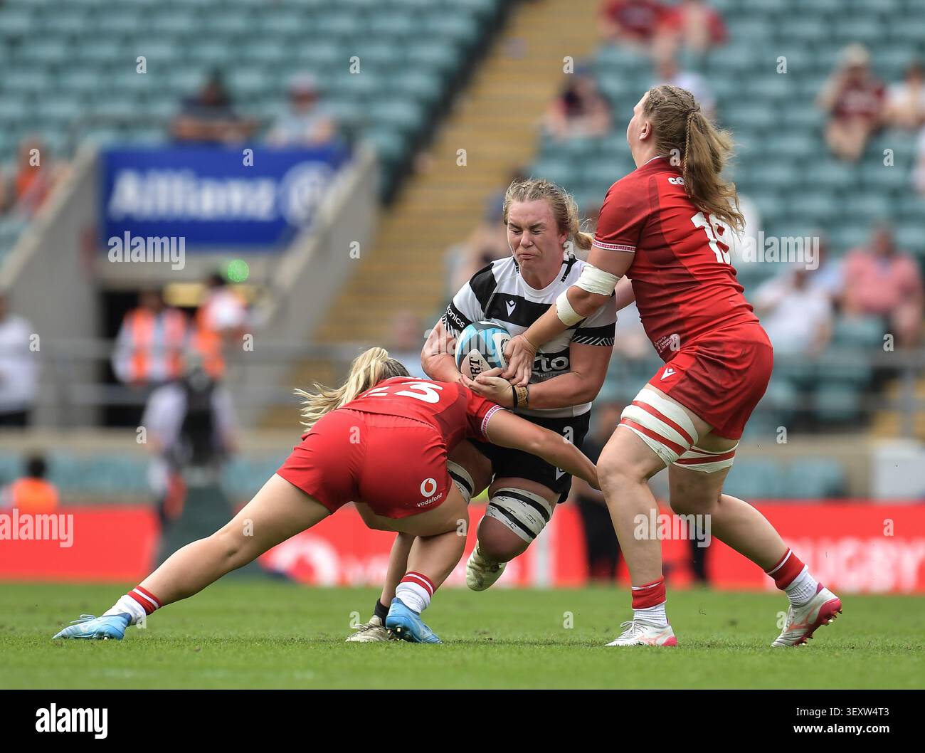 Barbarians Amy Rule durante la partita tra Barbarians Women e Wales Women all'Allianze Stadium di Londra UK il 27 giugno 2026, foto di Gary mi Foto Stock