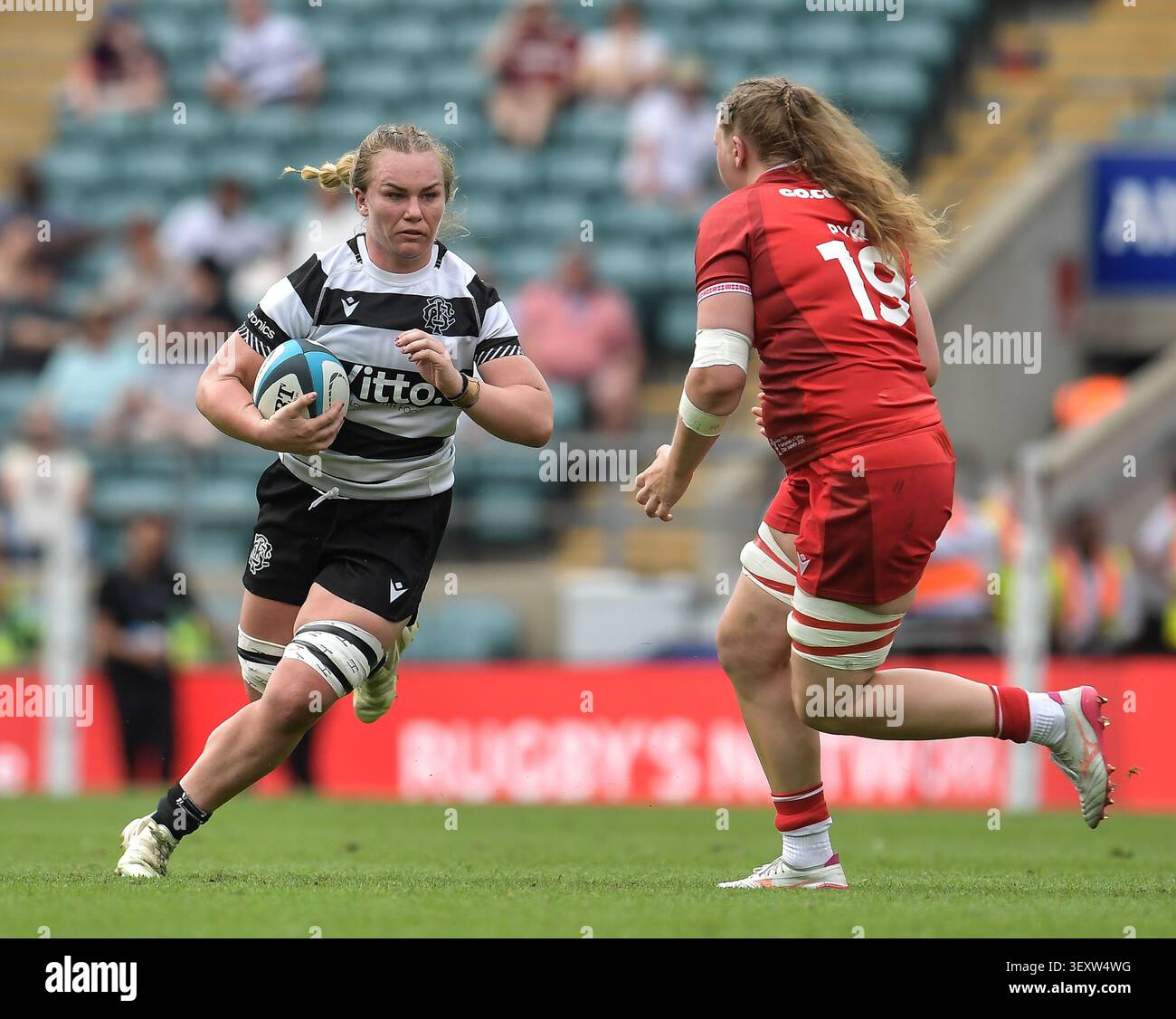Barbarians Amy Rule durante la partita tra Barbarians Women e Wales Women all'Allianze Stadium di Londra UK il 27 giugno 2026, foto di Gary mi Foto Stock