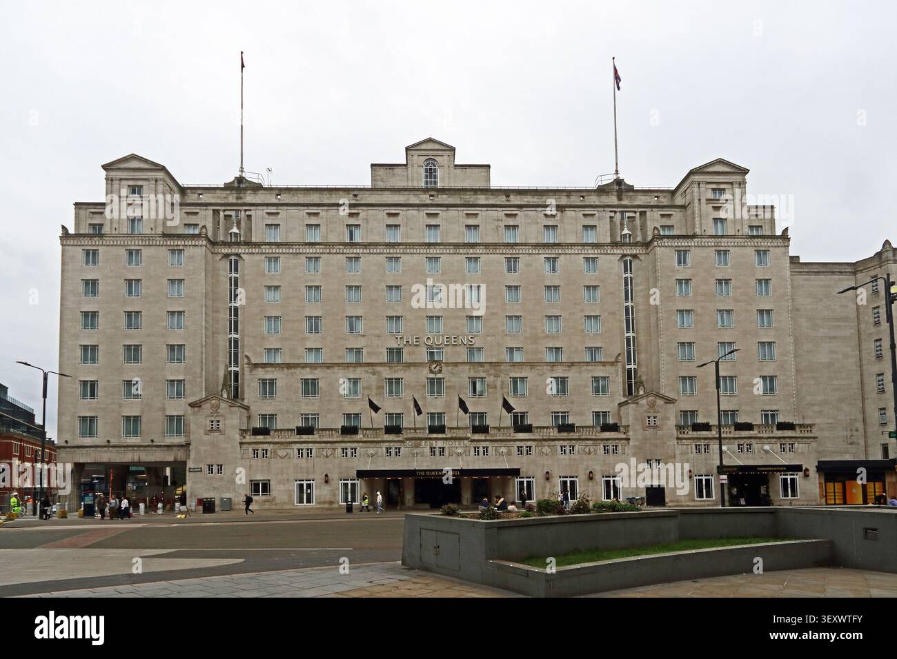 Queens Hotel, City Square, Leeds Foto Stock