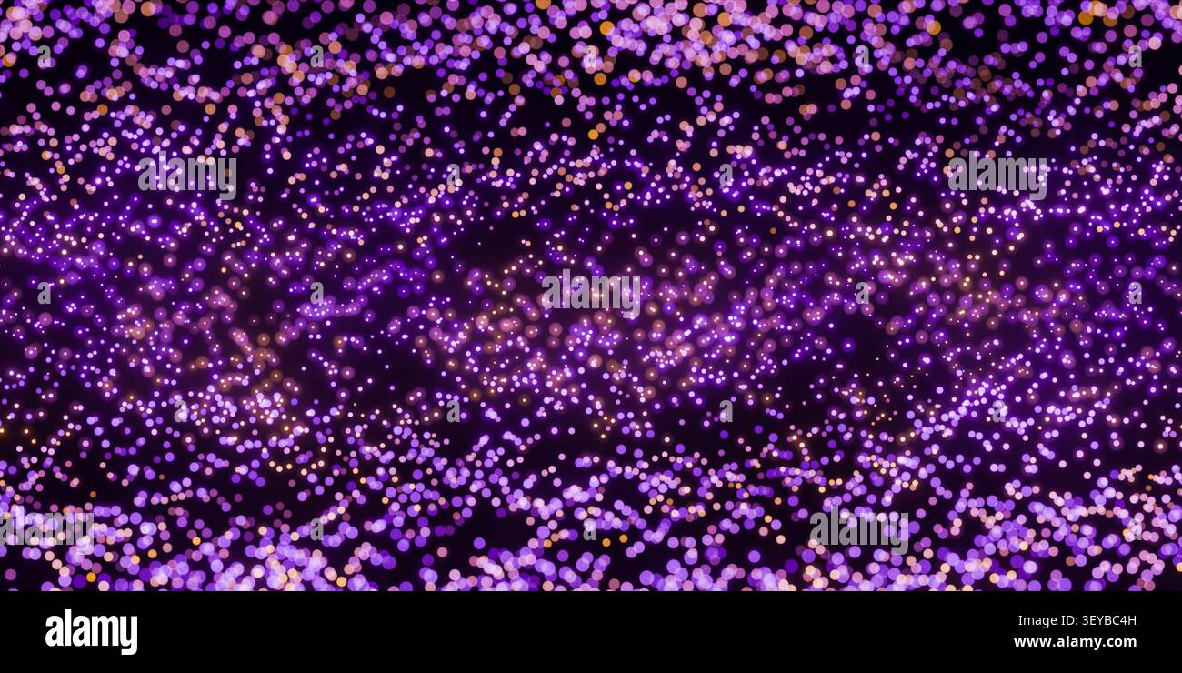 Sfondo bokeh luminoso viola Foto Stock