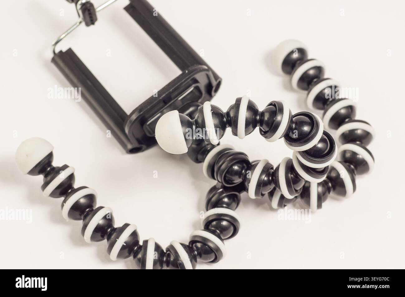 Treppiede flessibile portatile con supporto Octopus supporto per Gorilla Pod Foto Stock