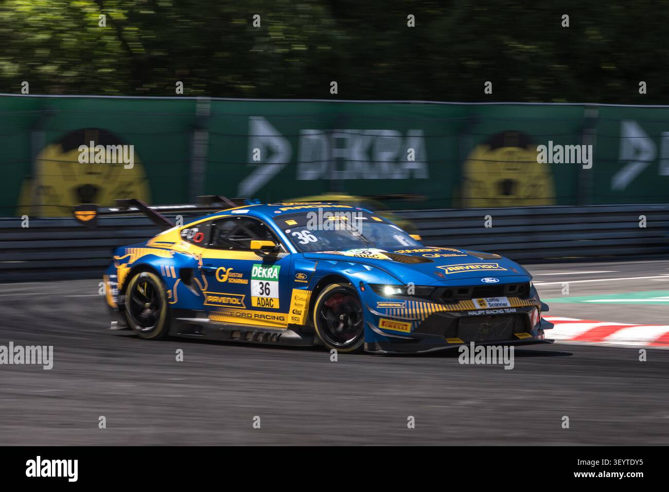 Arjun Maini (India, Haupt Racing Team HRT, Ford Mustang GT3, #36 ) foto: Nordphoto / Knab Foto Stock