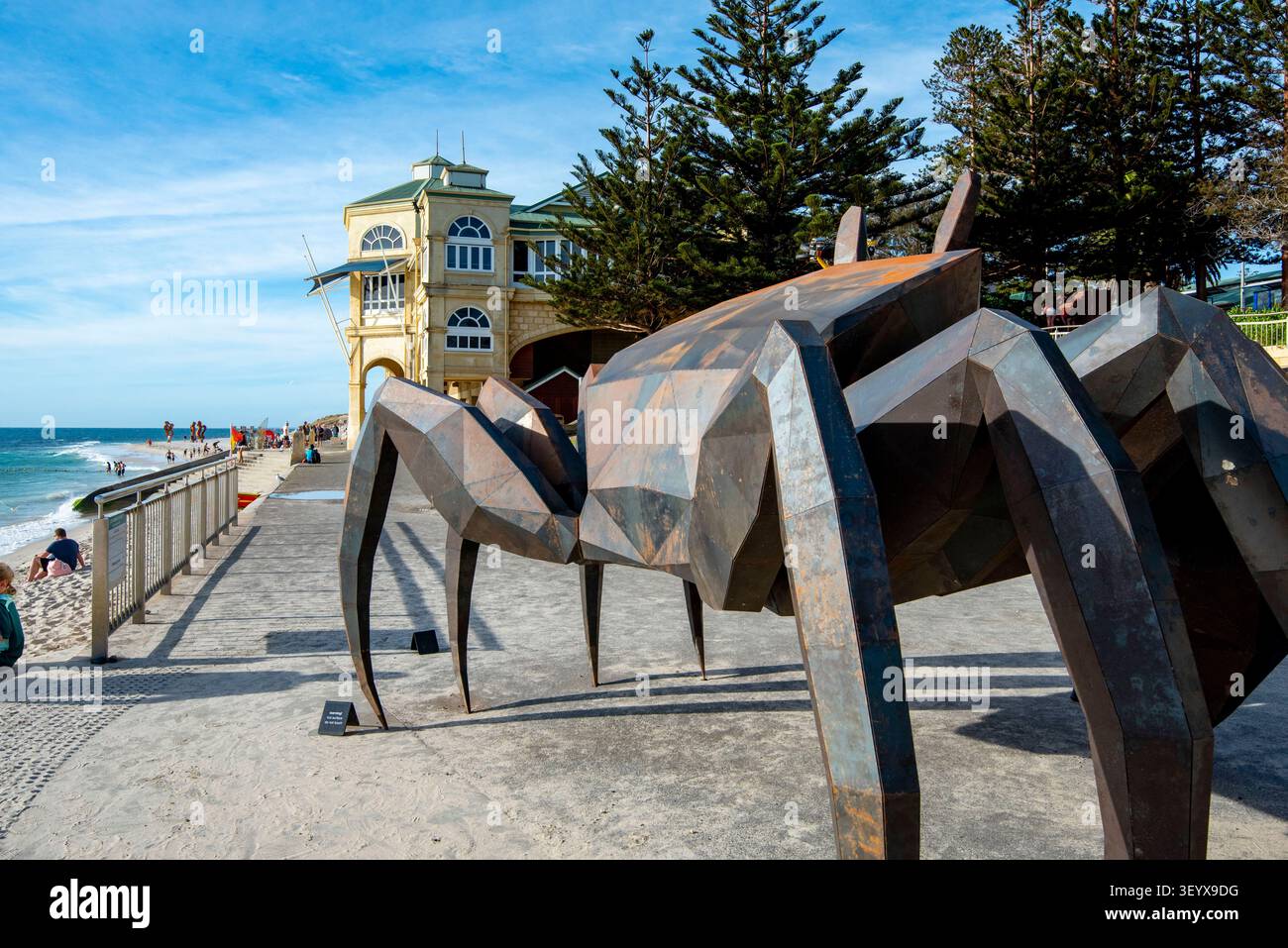Sculture sul mare a Cottesloe Beach - Perth - Australia Foto Stock