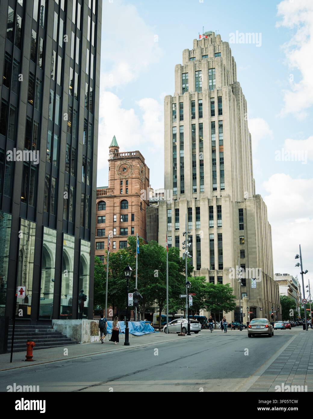 Aldred Building a Montréal, Québec, Canada Foto Stock