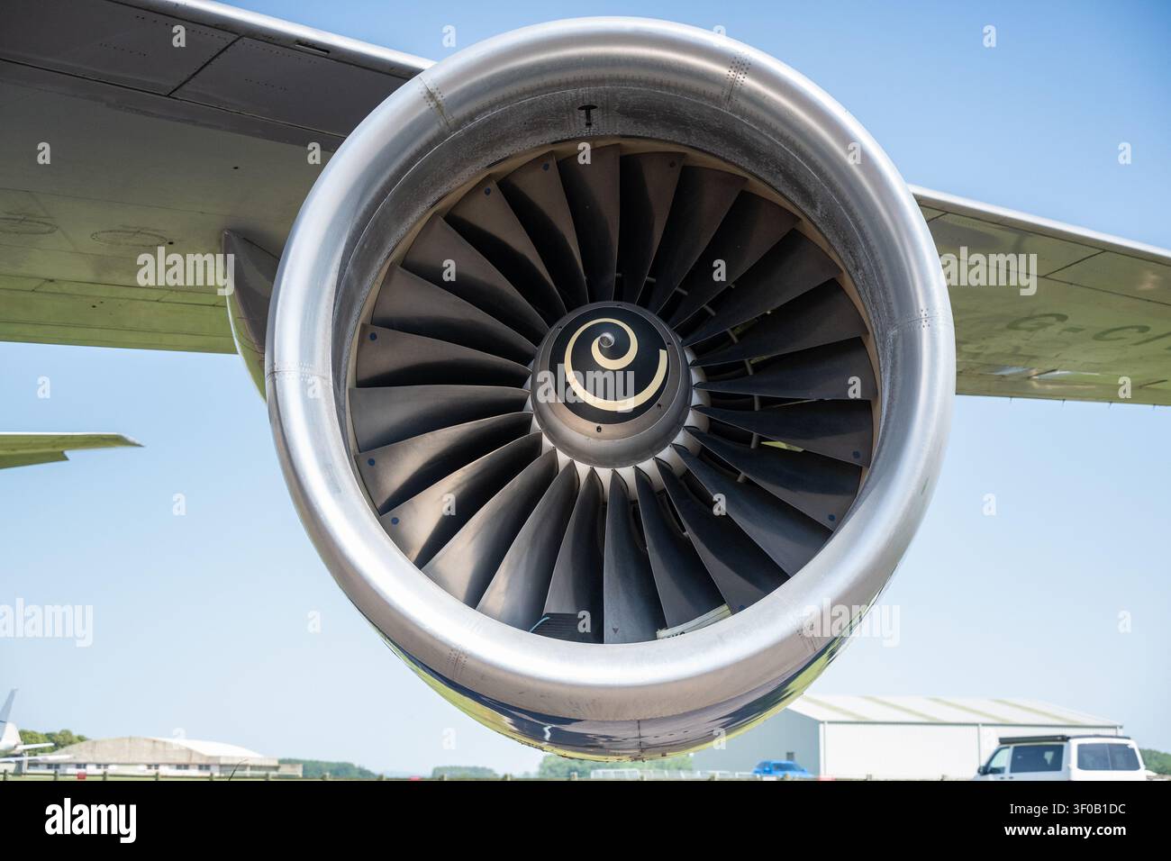 Boeing 747 a Kemble Foto Stock