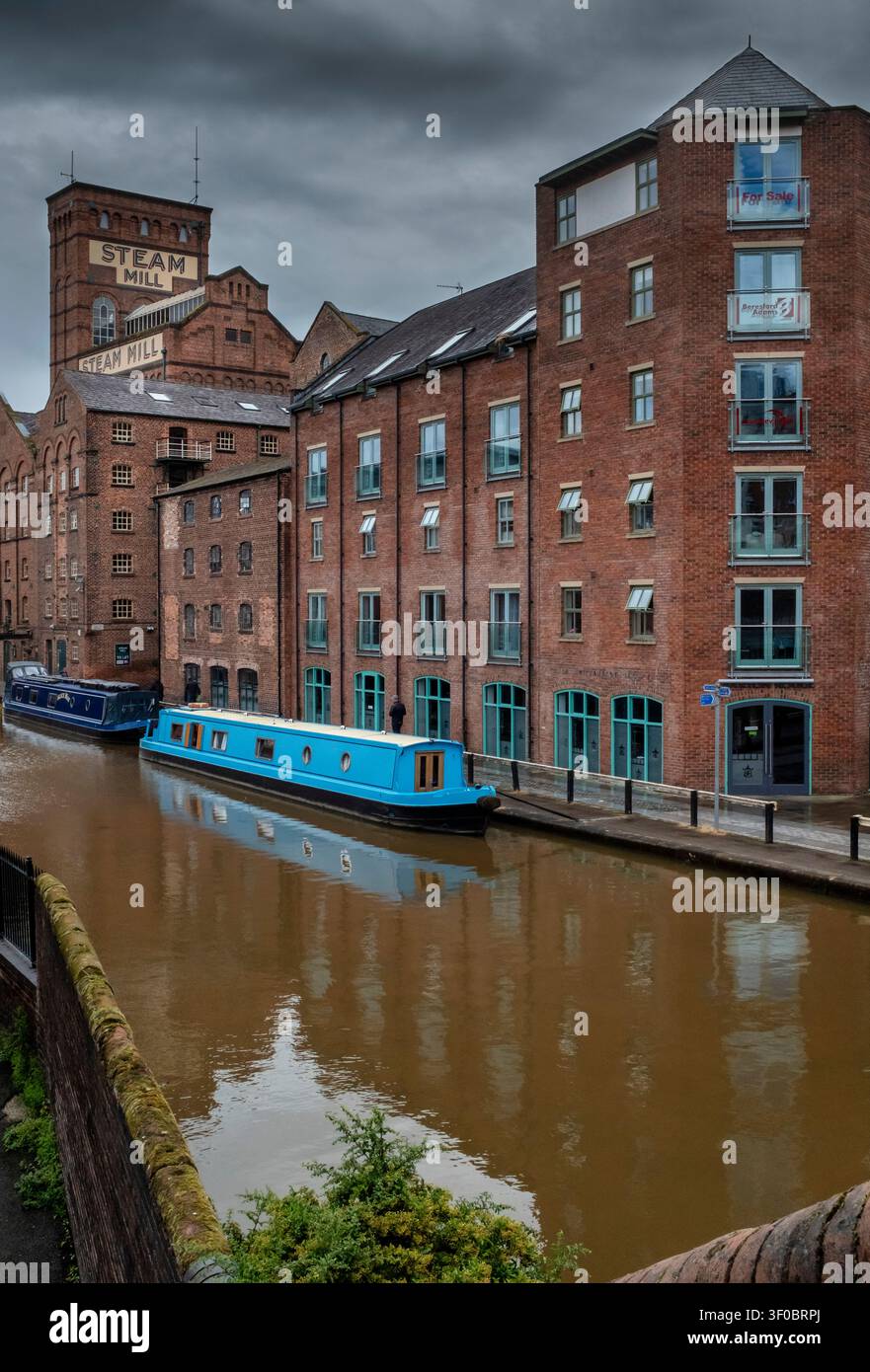 Chester, una città pittoresca sul fiume Dee nel Cheshire, nel nord-ovest dell'Inghilterra. Foto Stock